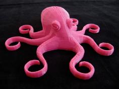 Octopus Magnet 3D Printer Model