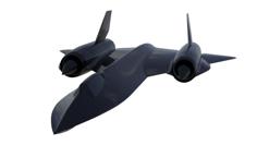 SR71 A Blackbird 3D Printer Model