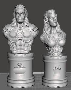 Thundercats Chess Set 3D Printer Model