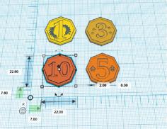 Small World Coins 3D Printer Model