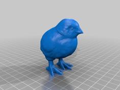 Posed Chicks 3D Printer Model