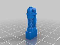 PLASMA CANNON WITH A 10X5MM CONNECTOR [FDM FRIENDLY] 3D Printer Model