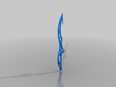 Zora Silver Longsword From Legend Of Zelda: Breath Of The Wild 3D Printer Model