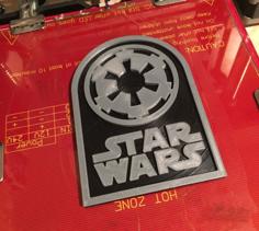 Star Wars Coffee Cup Coaster 3D Printer Model