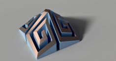 Aztec Symbol 3D Printer Model