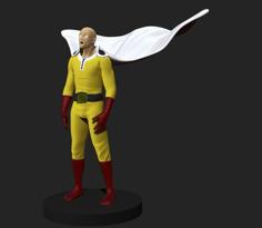 Saitama (One Punch Man) Figurine 3D Printer Model