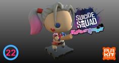 Suicide Squad Harley Quinn 3D Printer Model