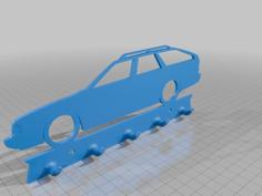 Audi 200 Avant Key Rack 3D Printer Model