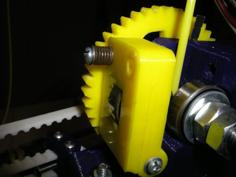 Greg’s Hinged Accessible Extruder 3D Printer Model