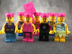 Minifig Pussyhat 3D Printer Model