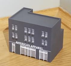 N-Scale Building #4 (set) 3D Printer Model