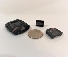 Mini Atari Jaguar 3D Printer Model