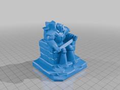 Dormant Iron Golem 3D Printer Model