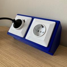 Desktop Power Socket 3D Printer Model