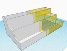 Adjustable Spice Rack 3D Printer Model