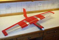 Speedy “Red Midi Swept Wing” 3D Printer Model