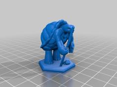 Tortle D&D Mini 3D Printer Model