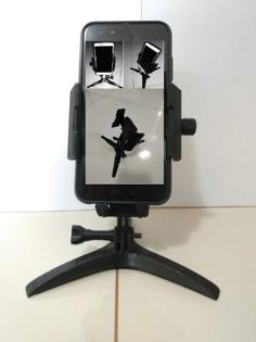 Vertical Modular Phone Holder 3D Printer Model