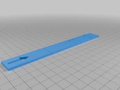 Necromolds Ruler Bar 3D Printer Model