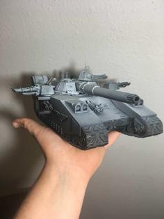 Shadowblade Heavy Tank For Small Printer 3D Printer Model