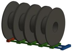 Modular Filament Rack 3D Printer Model