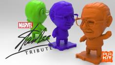 TRIBUTE TO STAN LEE [1922 – 2018] !!! 3D Printer Model