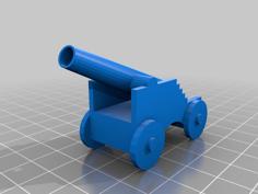 Cannon 3D Printer Model