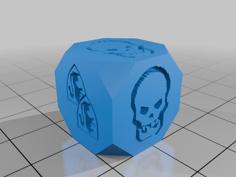 Hero Quest Dice 3D Printer Model