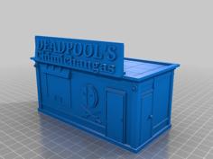 Deadpool Size 3 Building For MCP 3D Printer Model