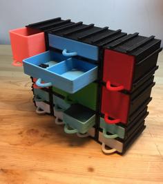 Modular Storage System 3D Printer Model