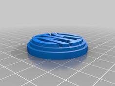 I M Inter Key Chain 3D Printer Model