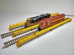 N Scale Raised Platforms Or Walkways 3D Printer Model