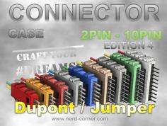 CONNECTORS Edition 2-10 Pin Dupont / Jumper-Cable 3D Printer Model