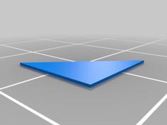 Square Ruler 3D Printer Model