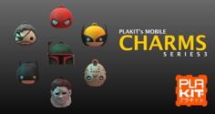 PlaKit’s Mobile Charms Series 3 [UPDATED] 3D Printer Model