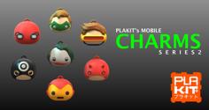 PlaKit’s Mobile Charms Series 2 [UPDATED] 3D Printer Model