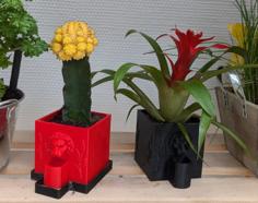 Plant Pot Self Watering – Blumentopf 3D Printer Model