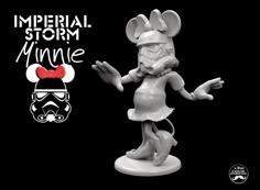 IMPERIAL STORM MINNIE -Desktop Disney Trooper II- 3D Printer Model