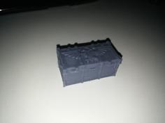 Wargame 40K Ammo Middle Size Crate – 28mm 3D Printer Model