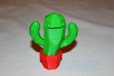 Smiling Cactus – Easy Print 3D Printer Model