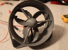 The Ultra Fan – Toroid With Tubercles 3D Printer Model