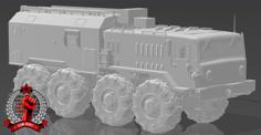 1-100 MAZ 537 Command Vehicle 3D Printer Model