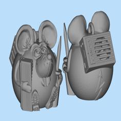 Mouse Air Conditioner Installer 3D Printer Model