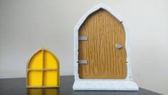 Enchanted Fairy Door & Window 3D Printer Model