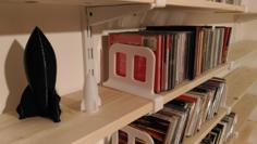 Shelf Separator / Book Stand 3D Printer Model