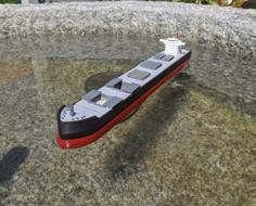 Bulk Carrier Cargo Ship 3D Printer Model