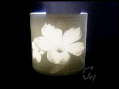 Lithophane Desert Rose 3D Printer Model