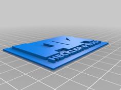 Heckler & Koch Logo 3D Printer Model