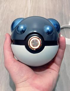 Heavy Ball LED- Heavyball Pokeball 3D Printer Model