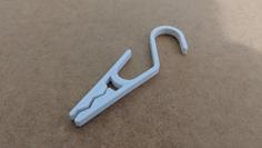 Shower Rail Peg 3D Printer Model